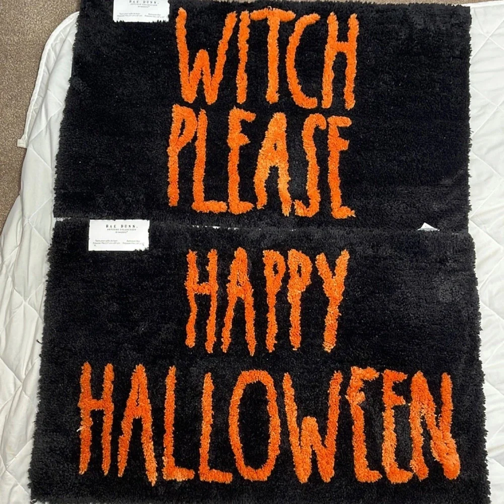 Rae Dunn Halloween Bathroom Mat